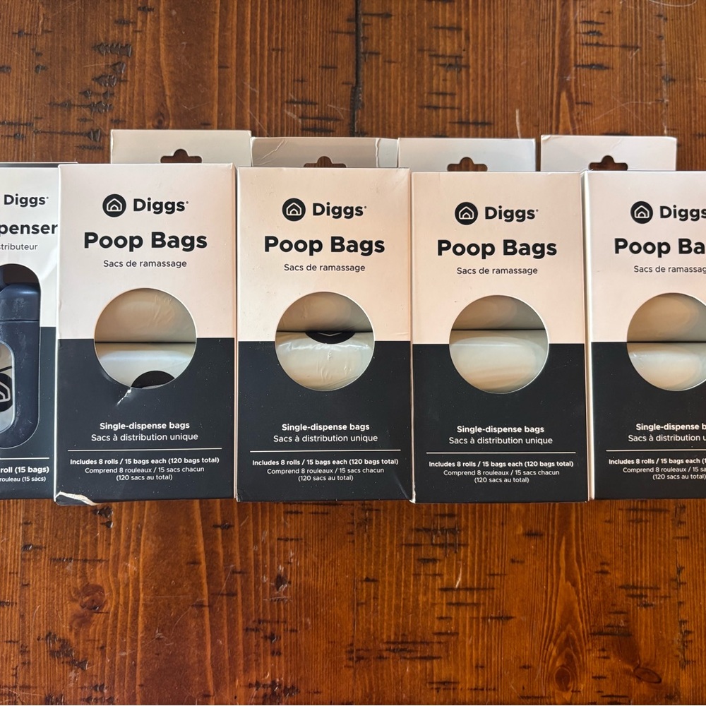 Dog Poop Bags and dispenser